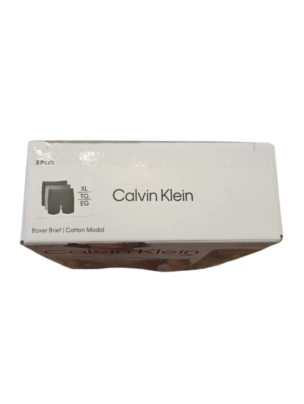 Calvin Klein Cotton Modal Boxer Briefs - Gray Pack NEW Mens XL
